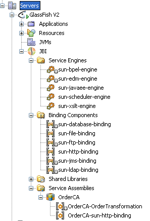 Netbeans OpenESB JBI Manager