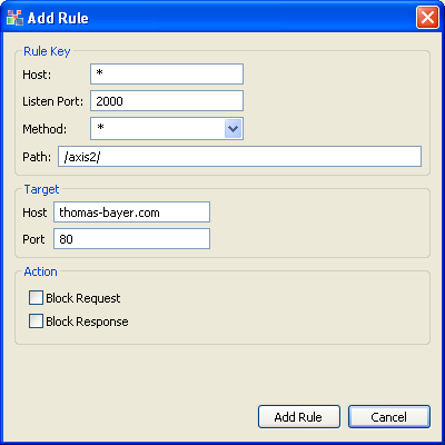 Add BLZ Rule Add BLZ Rule